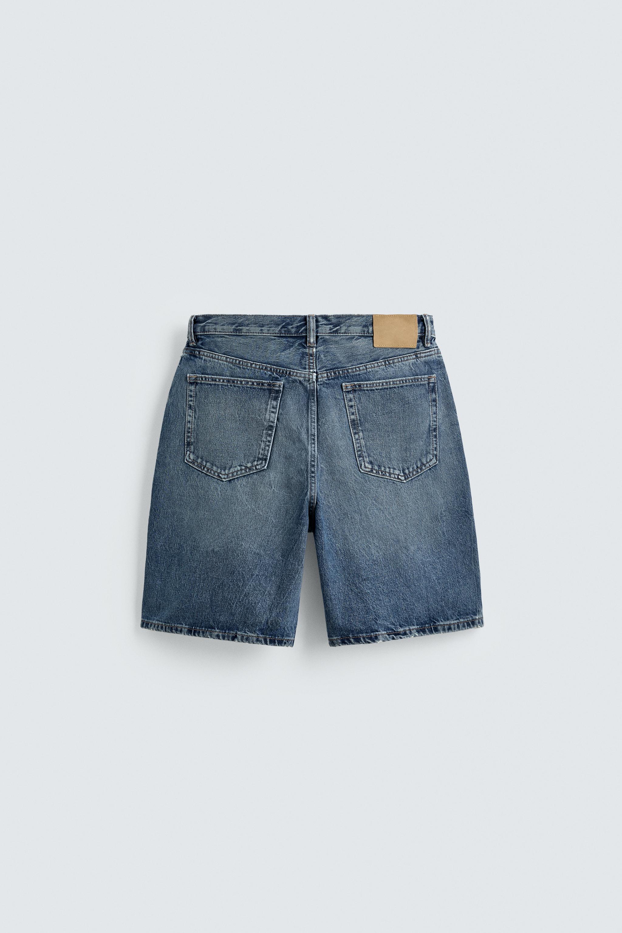 BERMUDA EN DENIM STRAIGHT FIT